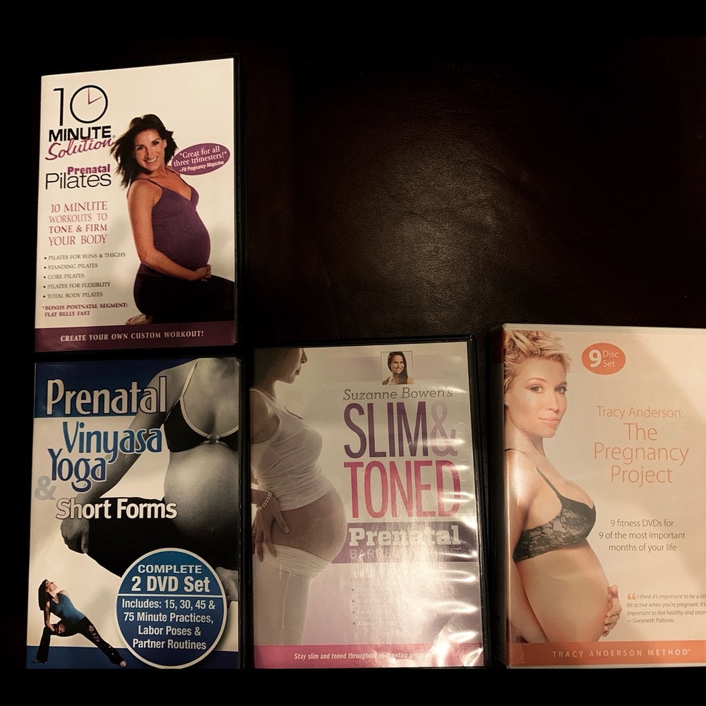 Maternity prenatal and post natal exercise videos